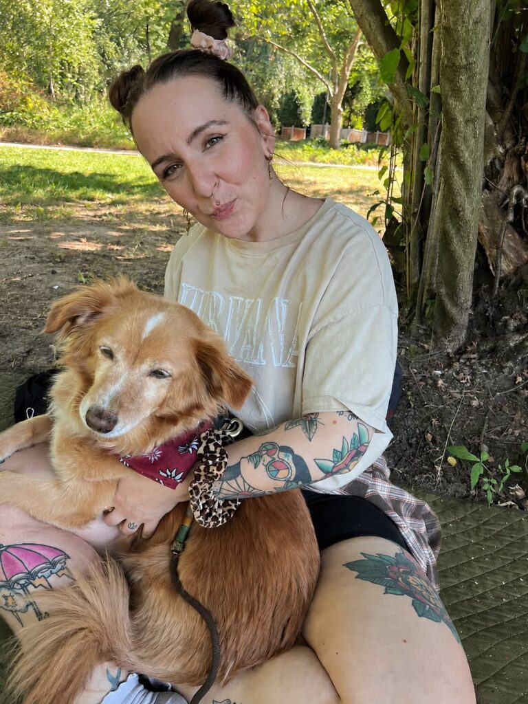 Jessica Krause aus dem ehrenamtlichen Team von That's Pets Rescue e.V.
